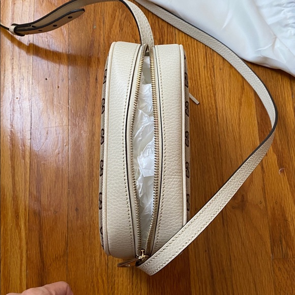New Gucci Bree Disco Crossbody Bag GG Canvas - Picture 8 of 12